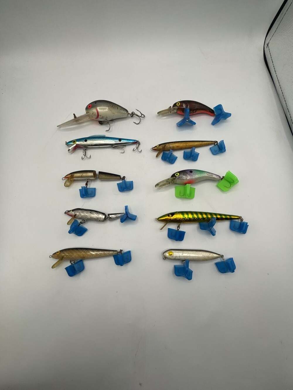 Vintage Bomber and Norman Deep Diving Crankbait Lot of 10 Fishing Lures